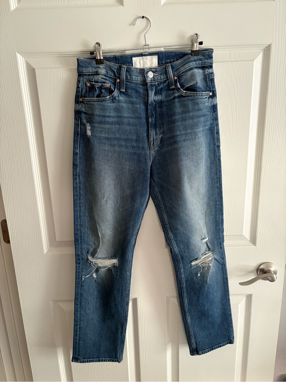 MOTHER superior high waisted rider ankle size 28